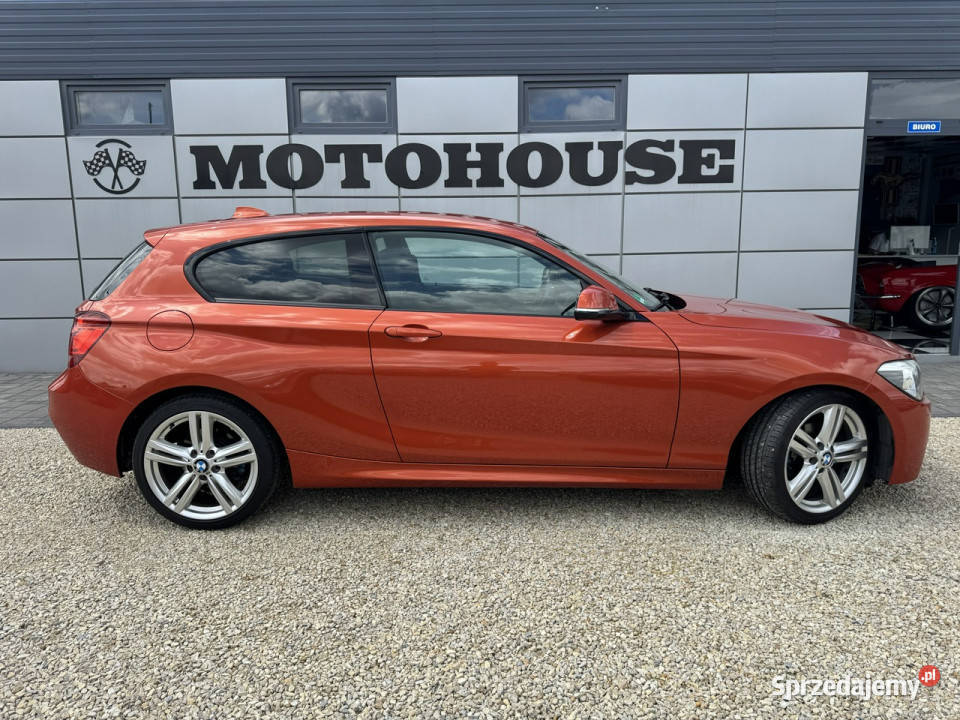 BMW 116 xenon mpakiet alcantara F20 2011 Rok produkcji 2013 Chełm Śląski