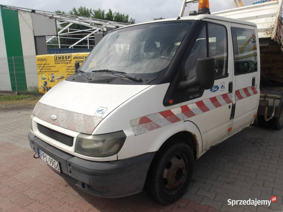 Ford Transit wywrotka 6 miejsc 24 TD ładowność wielkopolskie Pleszew sprzedam