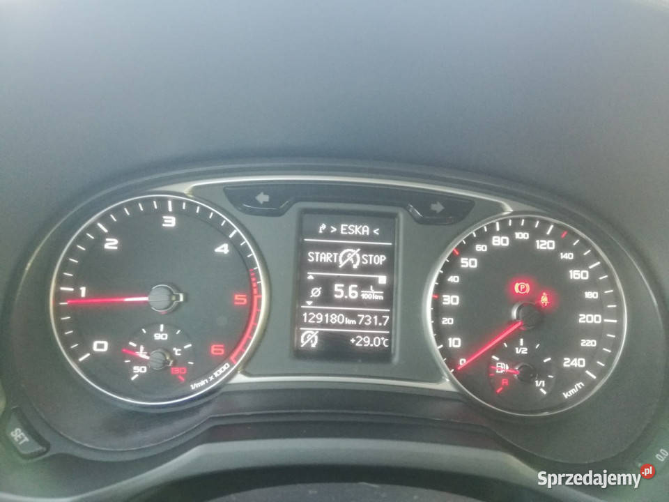 Audi A1 16 tdi 115 CR klima navi skóra 8X 2010 ABS podkarpackie Mielec