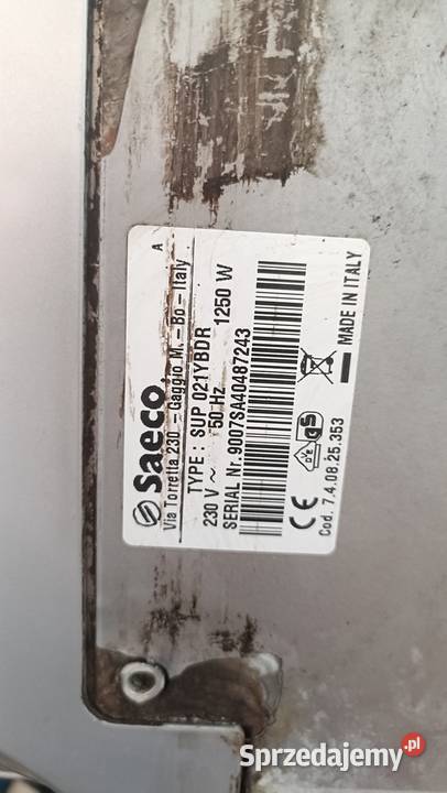 SAECO Incanto De Luxe Ekspres ciśnieniowy do AGD drobne Poznań