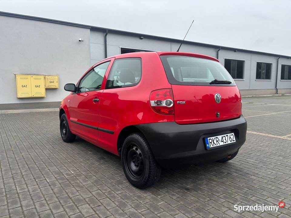 VW Fox 12 Benzyna LPG 2007r ESP Rzeszów