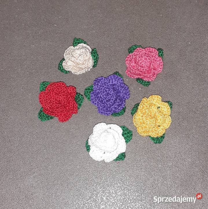 Szydełkowa różyczka Zamość