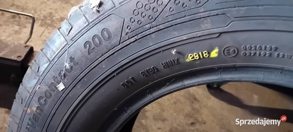 Zestaw opon letnich 2 2356516 c Continental Koszalin sprzedam