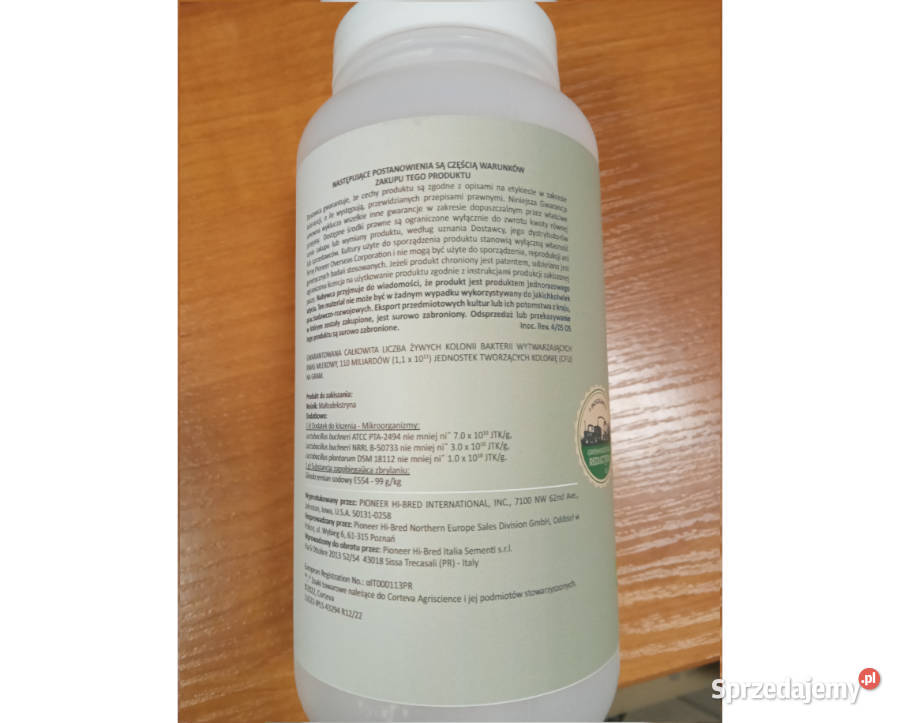 Inokulant Pioneer 11G22 Rapid Reacttraw do traw sprzedam