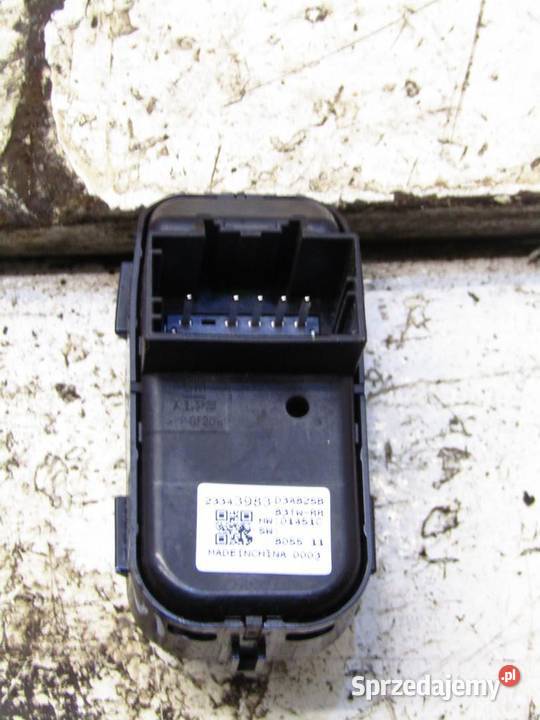 PANEL PRZEŁĄCZNIK SZYBY TYŁ TYLNEJ OPEL INSIGNIA Osłony i zaślepki