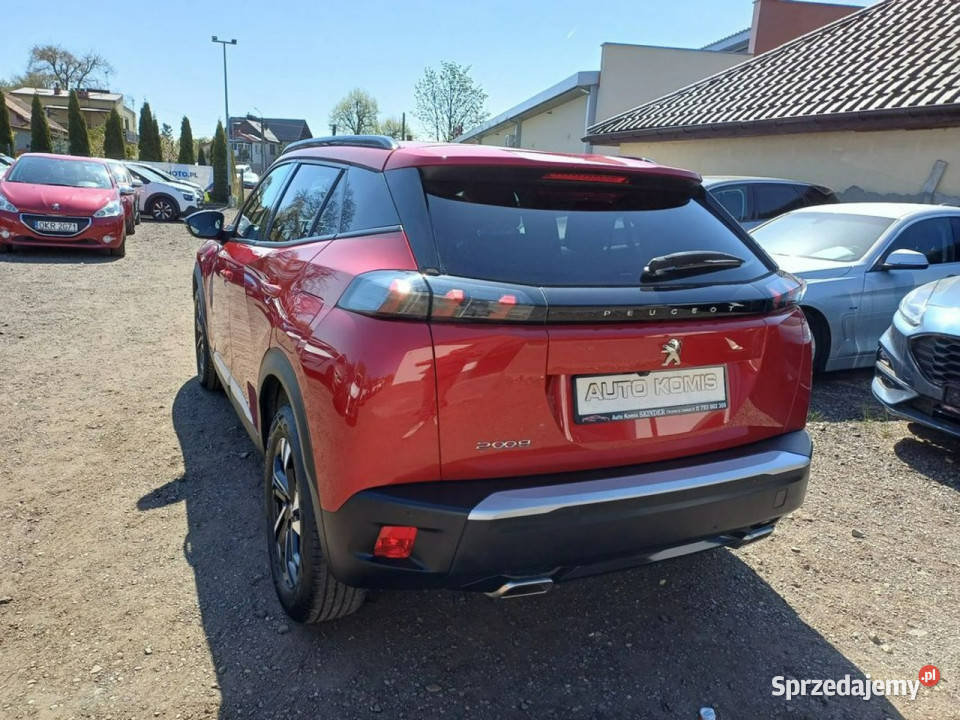 Peugeot 2008 AUTOMAT 1 wł Navi Tablet FullLed czujnik deszczu