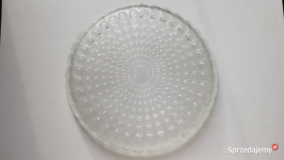 Okrągła taca Cora z rantem ok 305 Ząbkowice Dąbrowa Górnicza