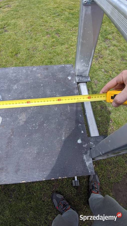 Rusztowaniepodest roboczyaluminiowy 2x6 stopni Busko-Zdrój