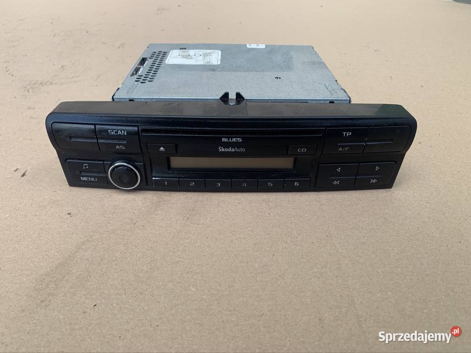 1Z0035152 radio fabryczne skoda octavia 2 II zachodniopomorskie Szczecin sprzedam