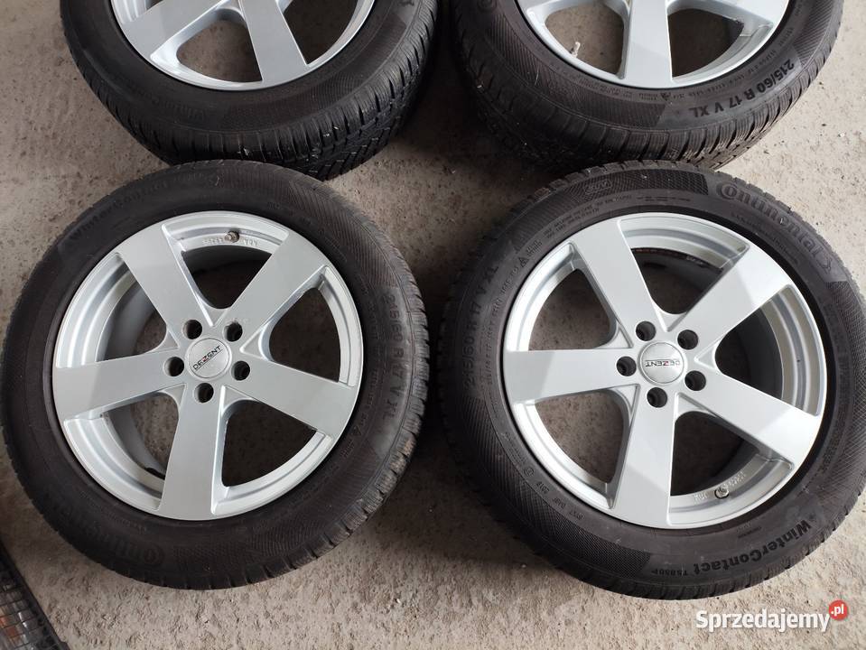 Koła zimowe felgi 17 5x105 czujniki opony świętokrzyskie Gowarczów