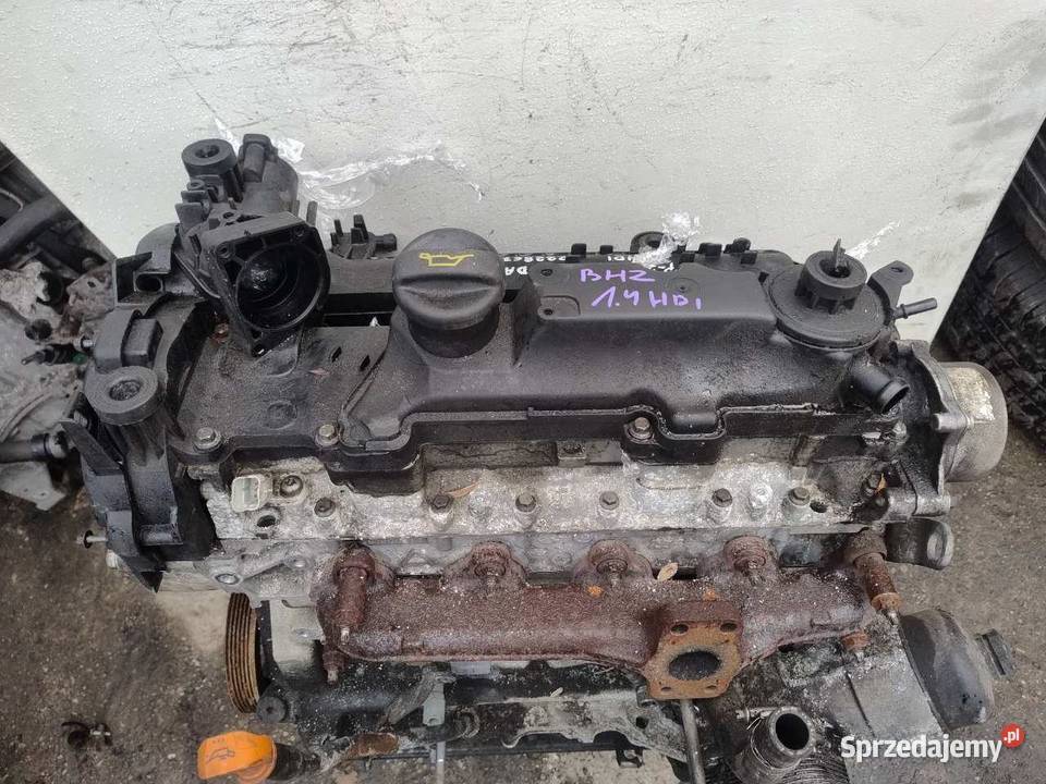 SILNIK PEUGEOT 207 14 HDI BHZ osobowe wielkopolskie
