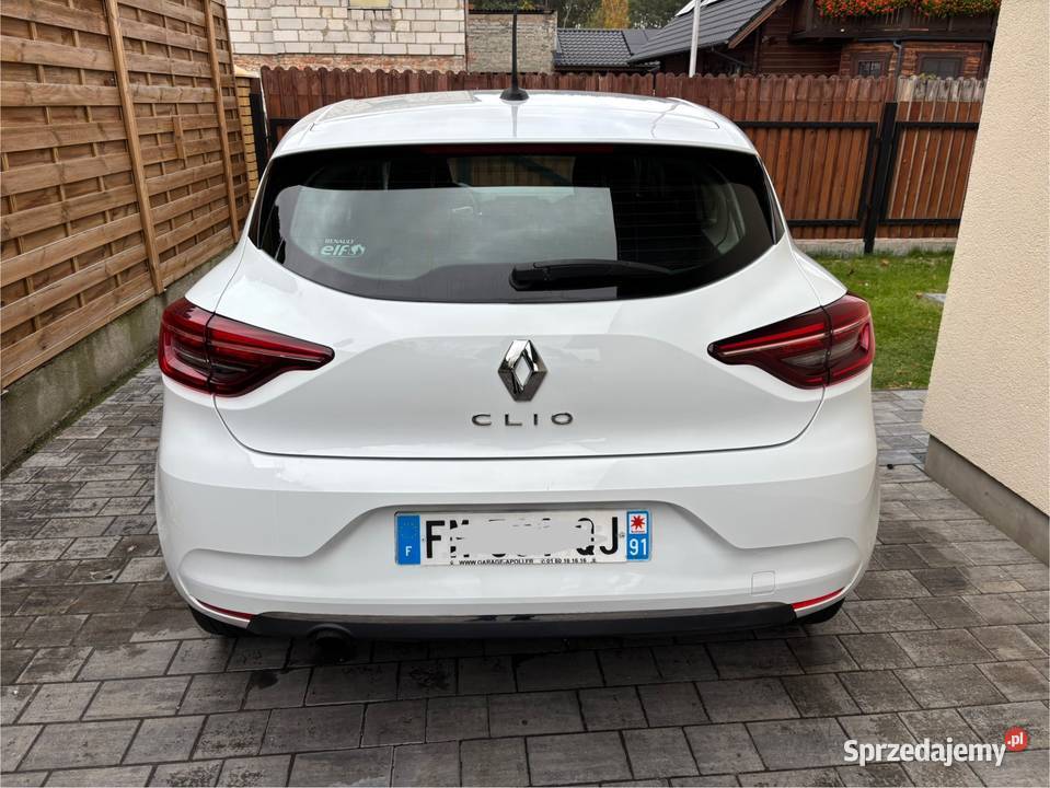 Renault clio V 10 tce półskóry Klima bezwypadek manualna Ryczywół