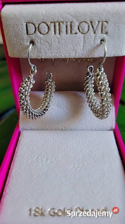 Srebrne kolczyki 925 Warszawa sprzedam