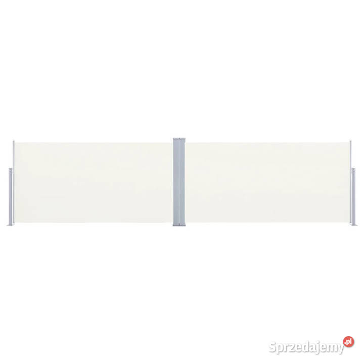 Zwijana markiza boczna kremowa 160 x 600 mazowieckie Warszawa