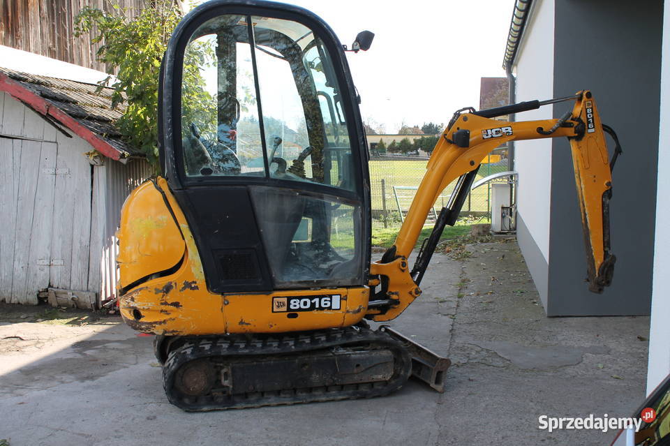 Minikoparka JCB 8016 2012 Wieliczka sprzedam