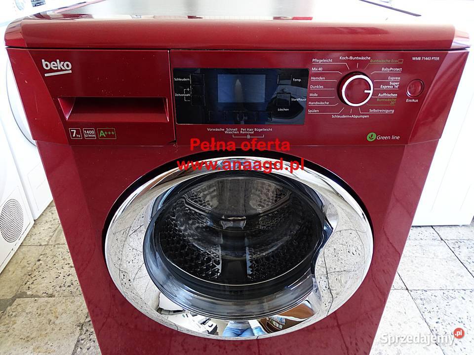 Pralka BEKO WMB 71443PTER A 7 GWARANCJA DUŻY wolnostojące Goleniów