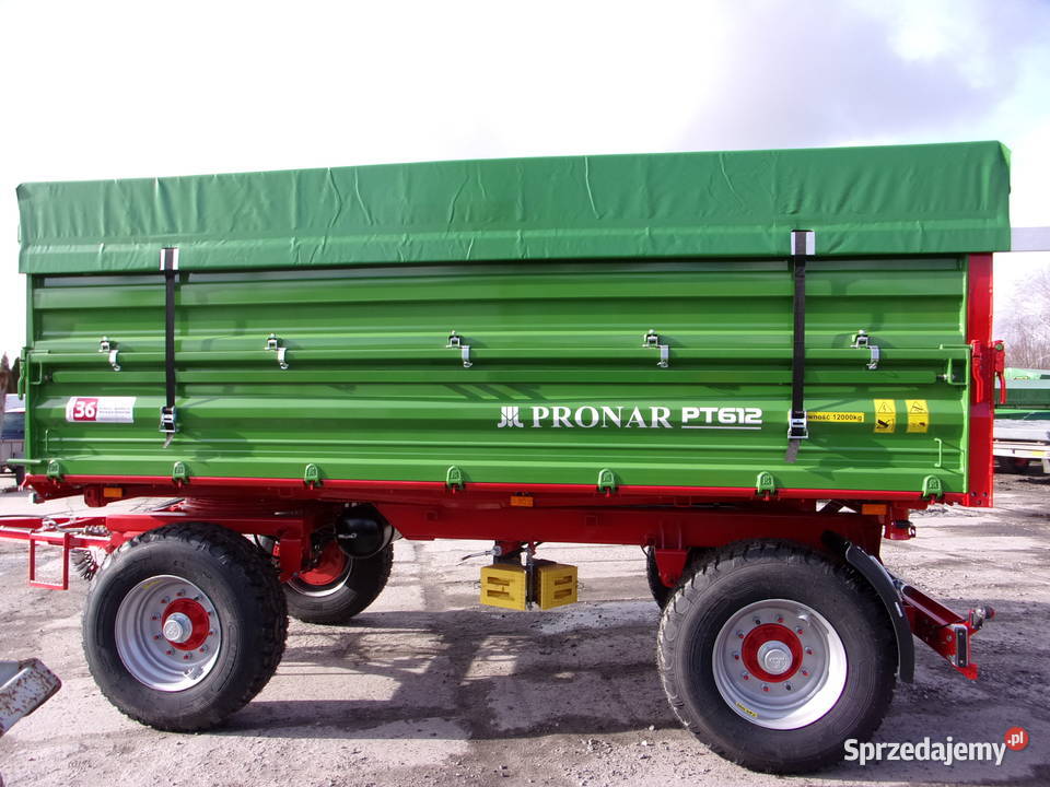 NOWA Przyczepa rolnicza paletowa PT612 PRONAR Opoczno