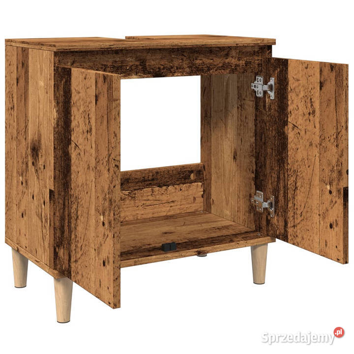 Szafka pod umywalkę stare drewno 58x33x60 Warszawa sprzedam