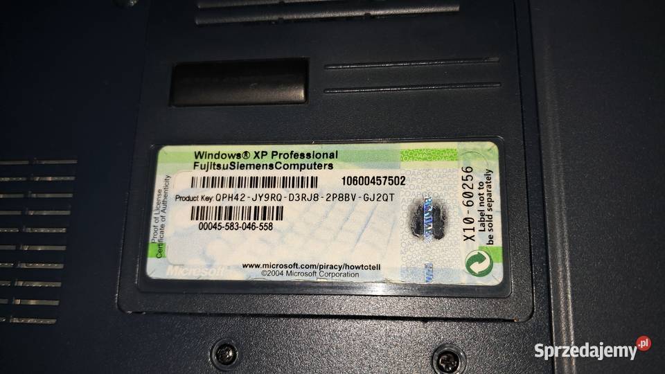 Laptop FujitsuSiemens LifeBook C1320D 500GB