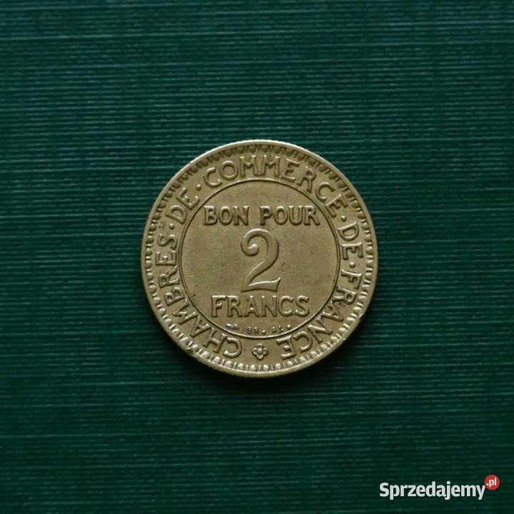 FRANCJA 2 franki 1922r Kolekcje śląskie Gliwice