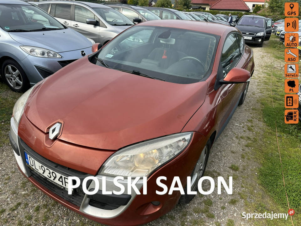 Renault Megane Coupe polski salon klimatronik brązowy Wejherowo sprzedam