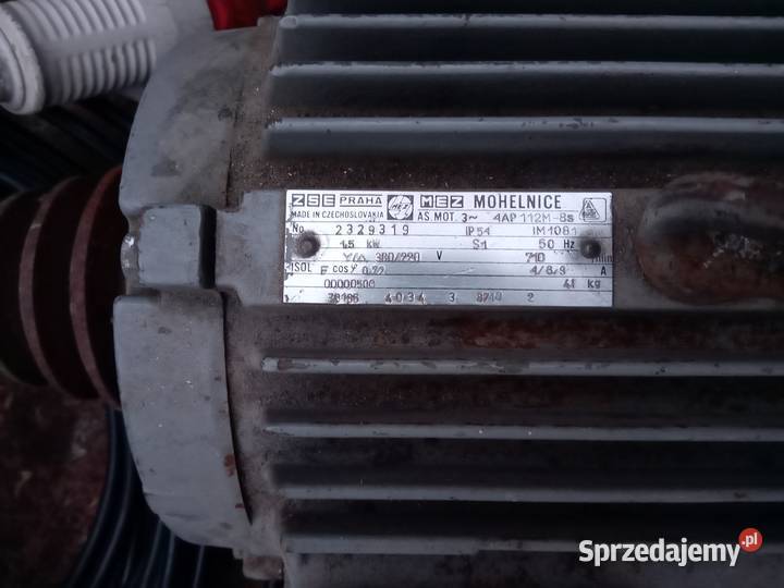 Silnik elektryczny 15kW 380V MEZ 4kW Motek Piekoszów