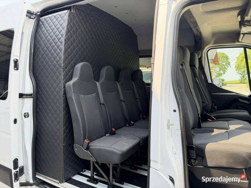 Renault Master średniak L2H2 Brygadówka 7osobowa czujnik parkowania Warszawa