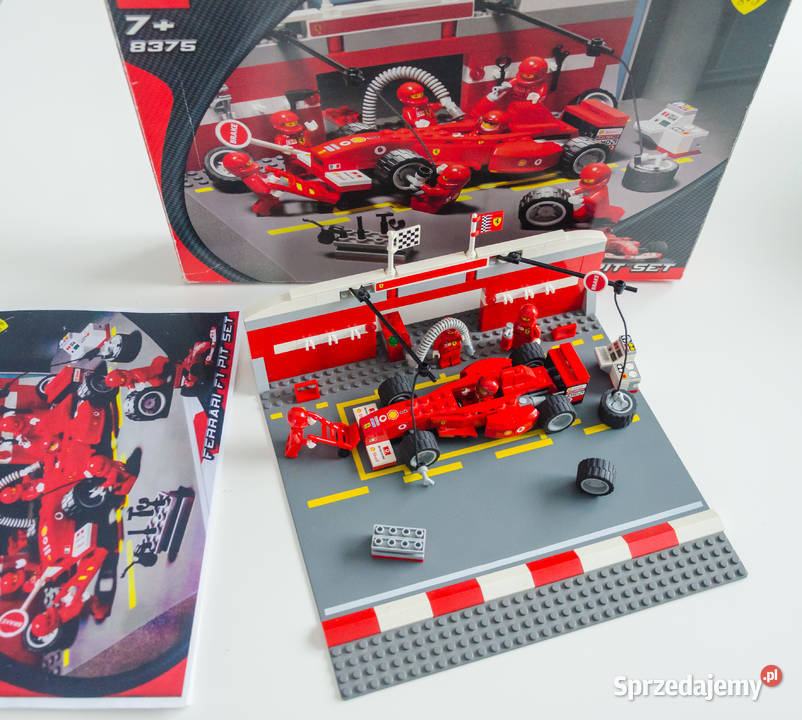 Lego Ferrari F1 Pit Set 8375 7 lat+ Klocki śląskie Częstochowa