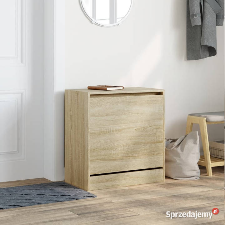 Szafka na buty dąb sonoma 60x34x635 WM839940 Warszawa