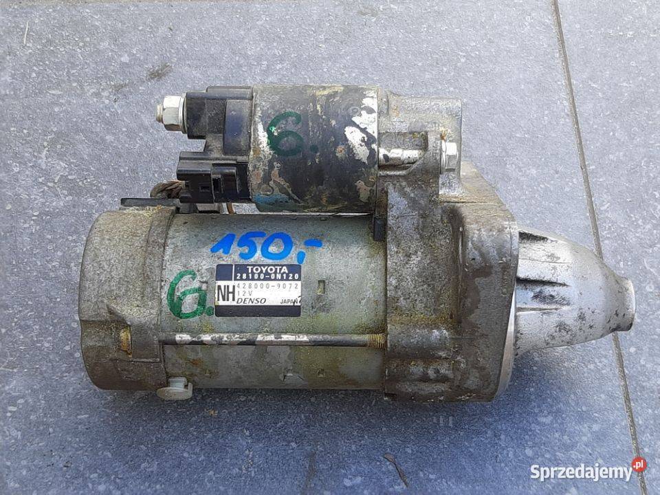 Rozrusznik Toyota Yaris III 14 D4D 4280009072 Pozostałe Włoszczowa