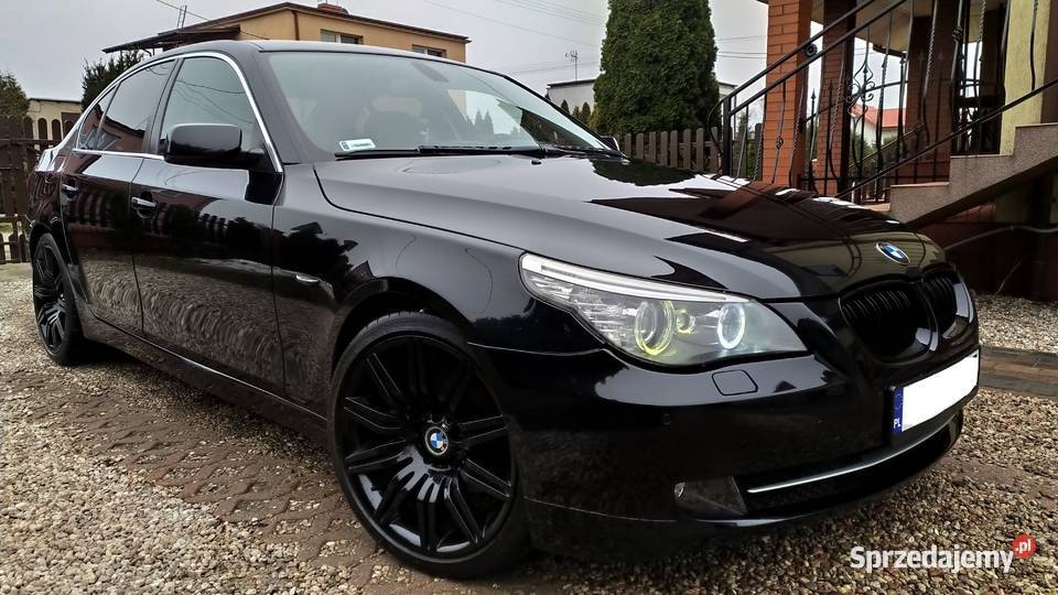 BMW E60 Sedan Czarny Lift BiXenon Logic7 Alu 177KM kujawsko-pomorskie Toruń