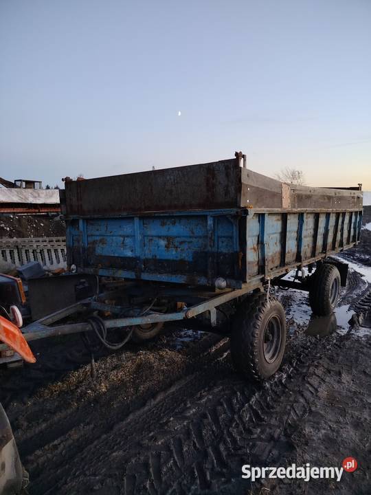Sprzedam przyczepę Autosan d 35 wywrotke wielkopolskie Wieczyn