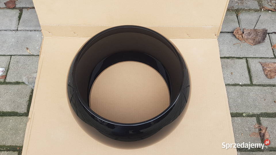 Klosz do lampy MOMO wisząca MURANO GLASS czarna Warszawa