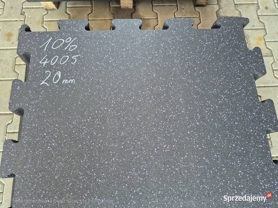 Maty gumowe PUZZEL z granulatu SBR pod basen małopolskie Wolbrom