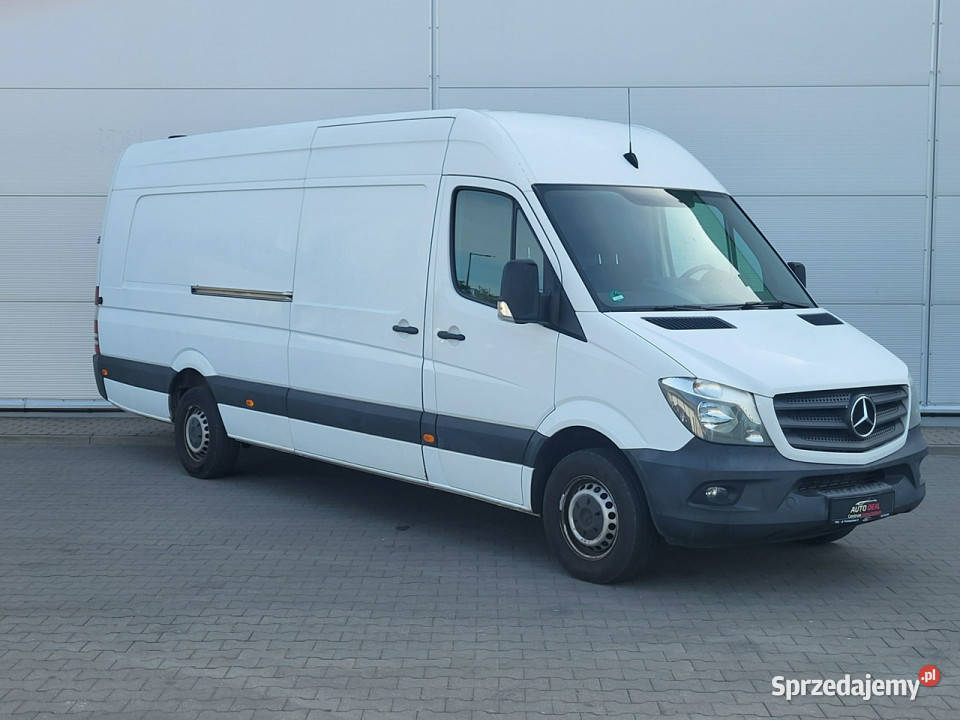 Mercedes Sprinter Long Maxi 22d 163 1 Właściciel Samochody dostawcze wielkopolskie