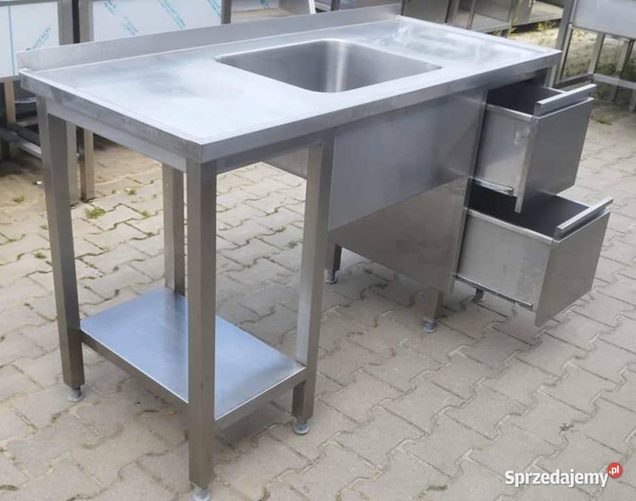 Zlew 1 Komorowy Z Blatem Szufladami 1406085 S Ostrów Wielkopolski