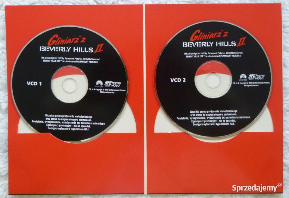 Film VCD Gliniarz z Beverly Hills 2 mazowieckie