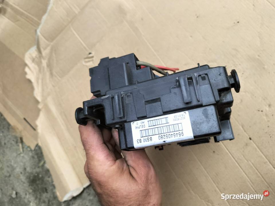 MODUŁ SKRZYNKA BSI CITROEN PEUGEOT 9646405280 lubelskie