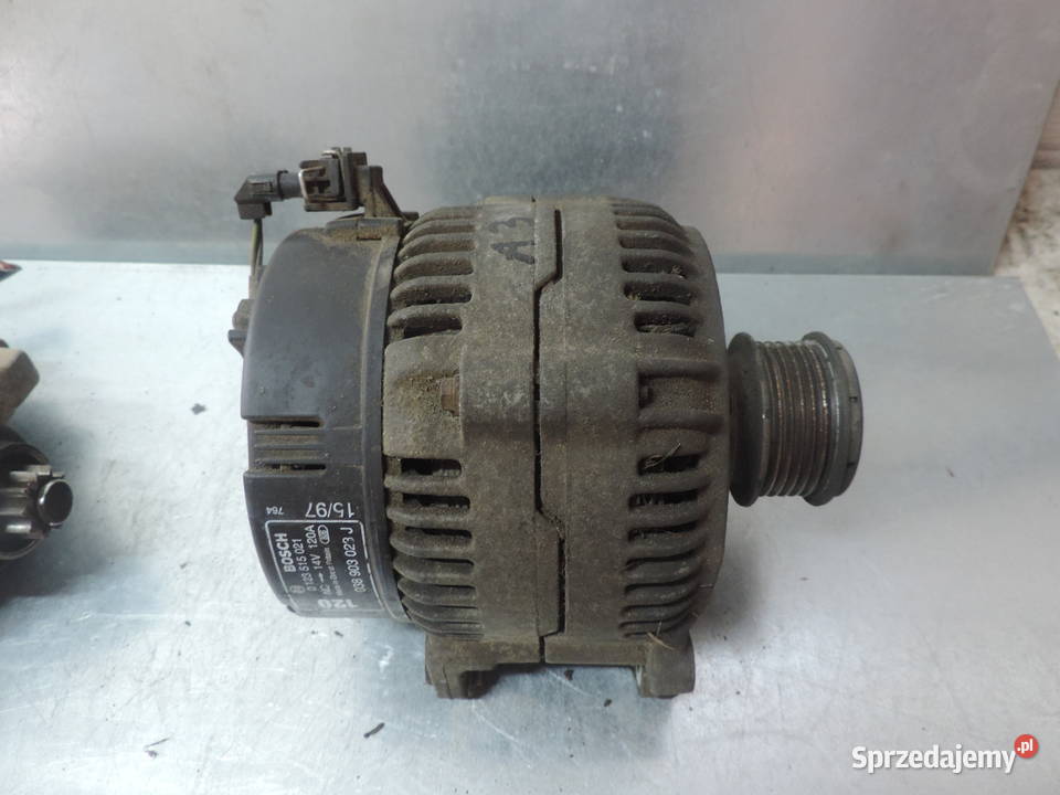 ALTERNATOR 0124515121 120A VW AUDI A3 8L 19 TDI małopolskie