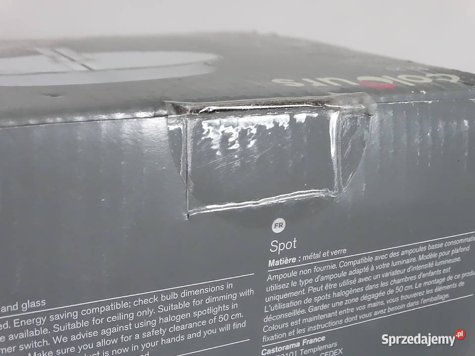 Nowy Reflektor Punktowy Colours Blue Chrom i Biłgoraj