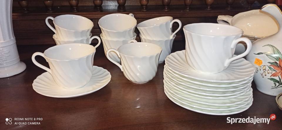 Filiżanka biała Wedgwood Made in England Gdańsk