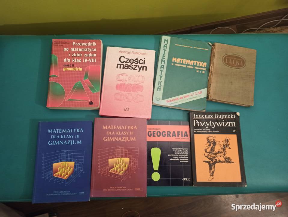 Zestaw różnych książek Szczecin