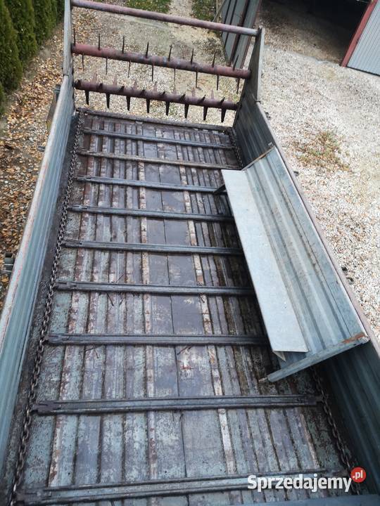 Rozrzutnik Obornika Dwuosiowy Mocny nieuszkodzony Rolnictwo