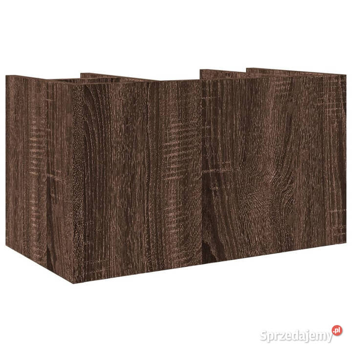 Organizer na biurko brązowy dąb 445x24x25 Pozostałe mazowieckie sprzedam