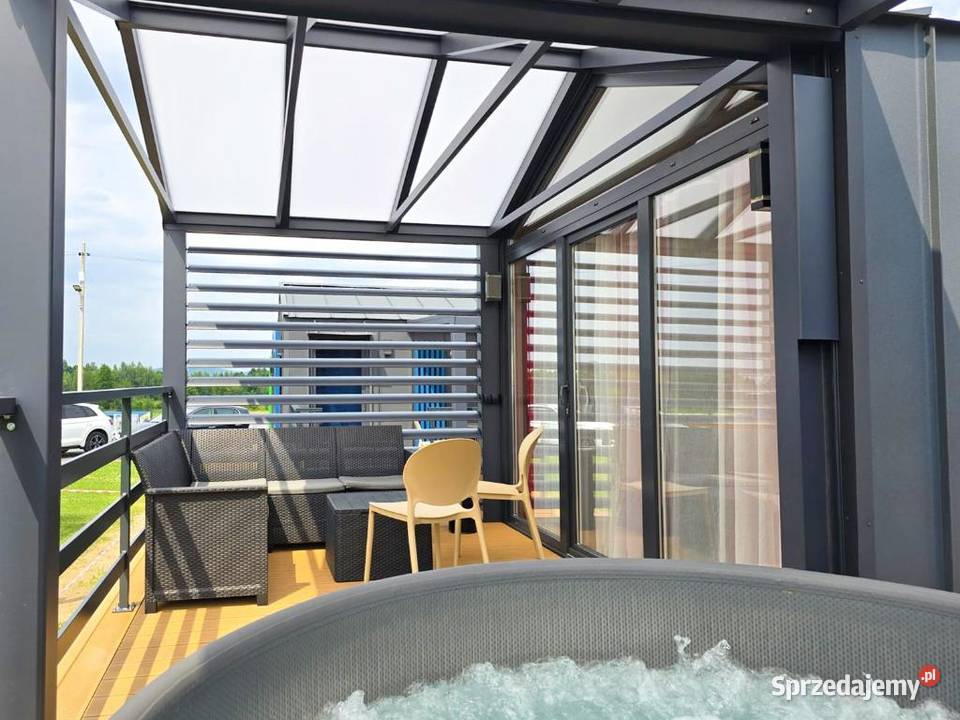 Domek na wynajem z prywatnym jacuzzi Zator 45m2