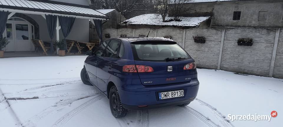 Seat Ibiza 2003 r 4 drzwi 75KM