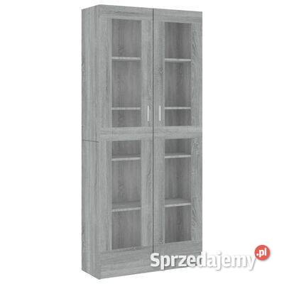 vidaXL Witryna szary dąb sonoma 825x305x1855 Warszawa