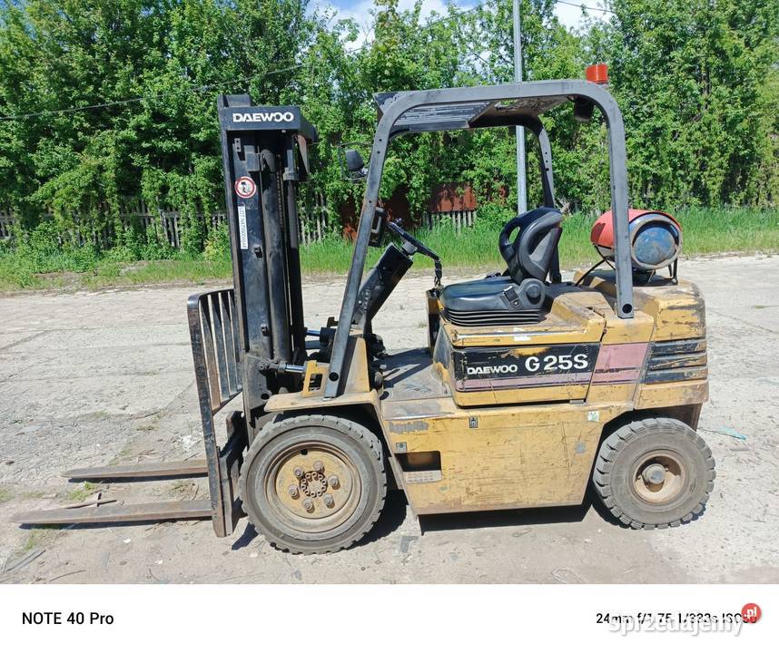 Wózek widłowy Daewoo G25S2 sprzedam