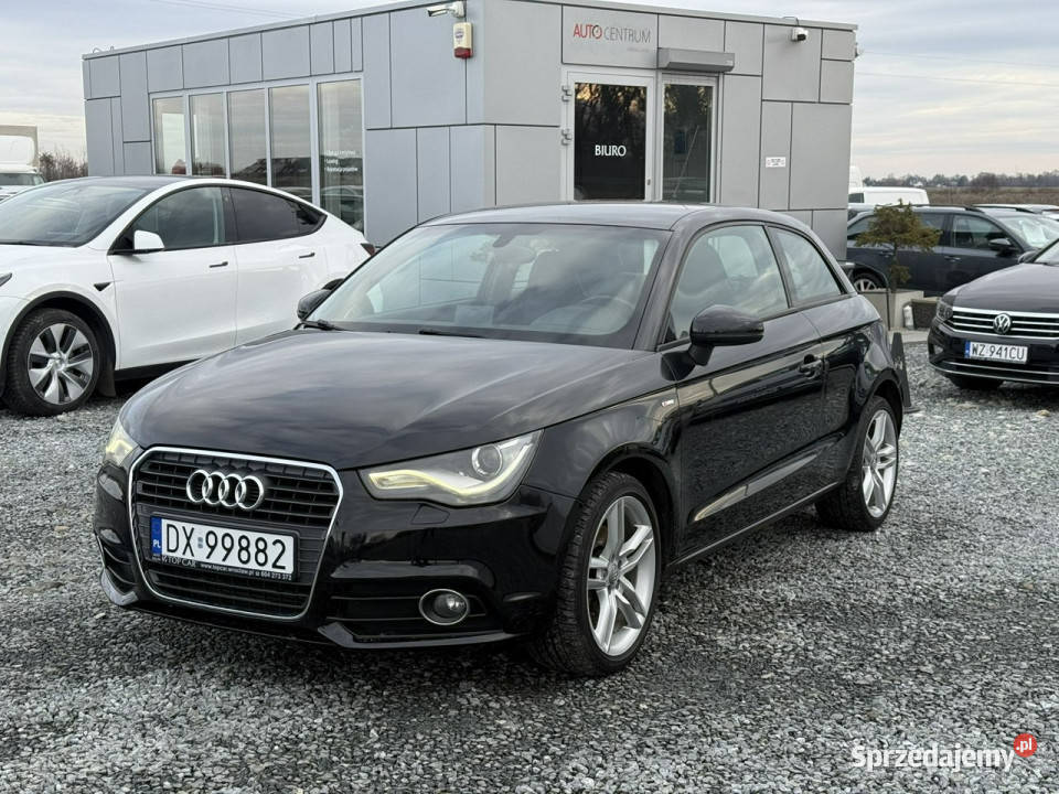 Audi A1 3drzwiowe 16 TDI 105 2011r SLine zadbane 105KM dolnośląskie Wojkowice