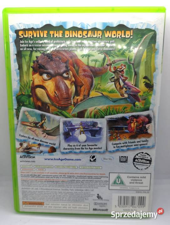 Gra Ice Age 3 Dawn of the Dinosaurs Xbox 360 Gry na konsole